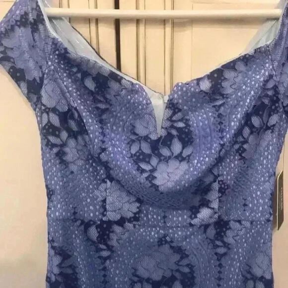 Guess dress size 6, blue lace, NWT - Picture 2 of 4